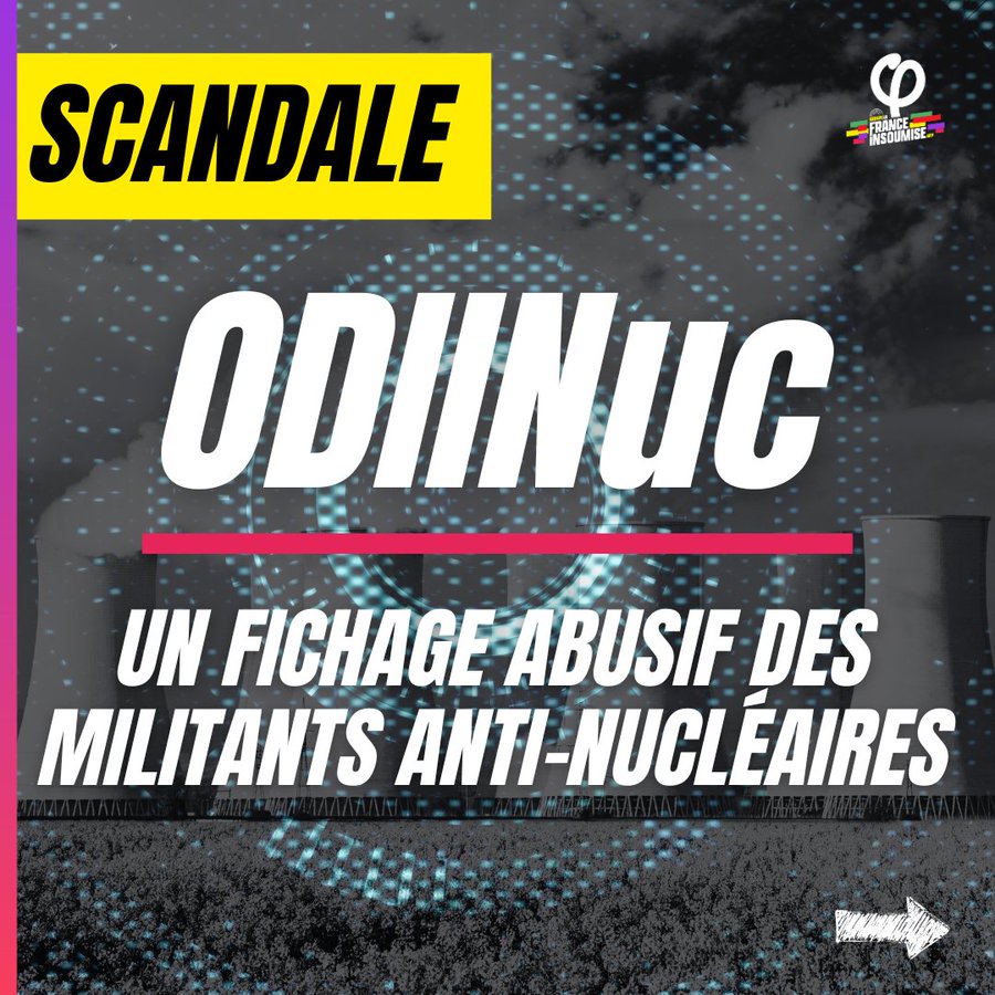 Lire la suite à propos de l’article ODIINUC : un décret permettant le fichage abusif de certaines personnes opposées au nucléaire